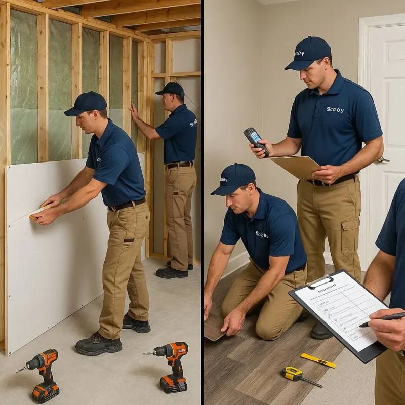 Repairs and Reconstruction process in Harbor Bluffs, FL